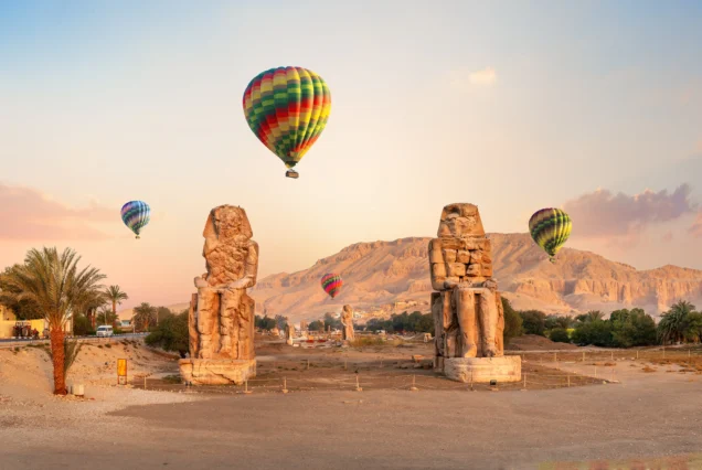 Hot Air Balloon Ride in Luxor
