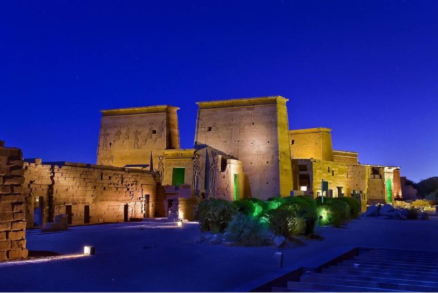 Sound and Light Show at Philae Temple