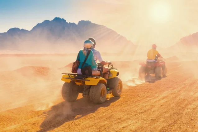 3 Hours Quad in Hurghada with Guide